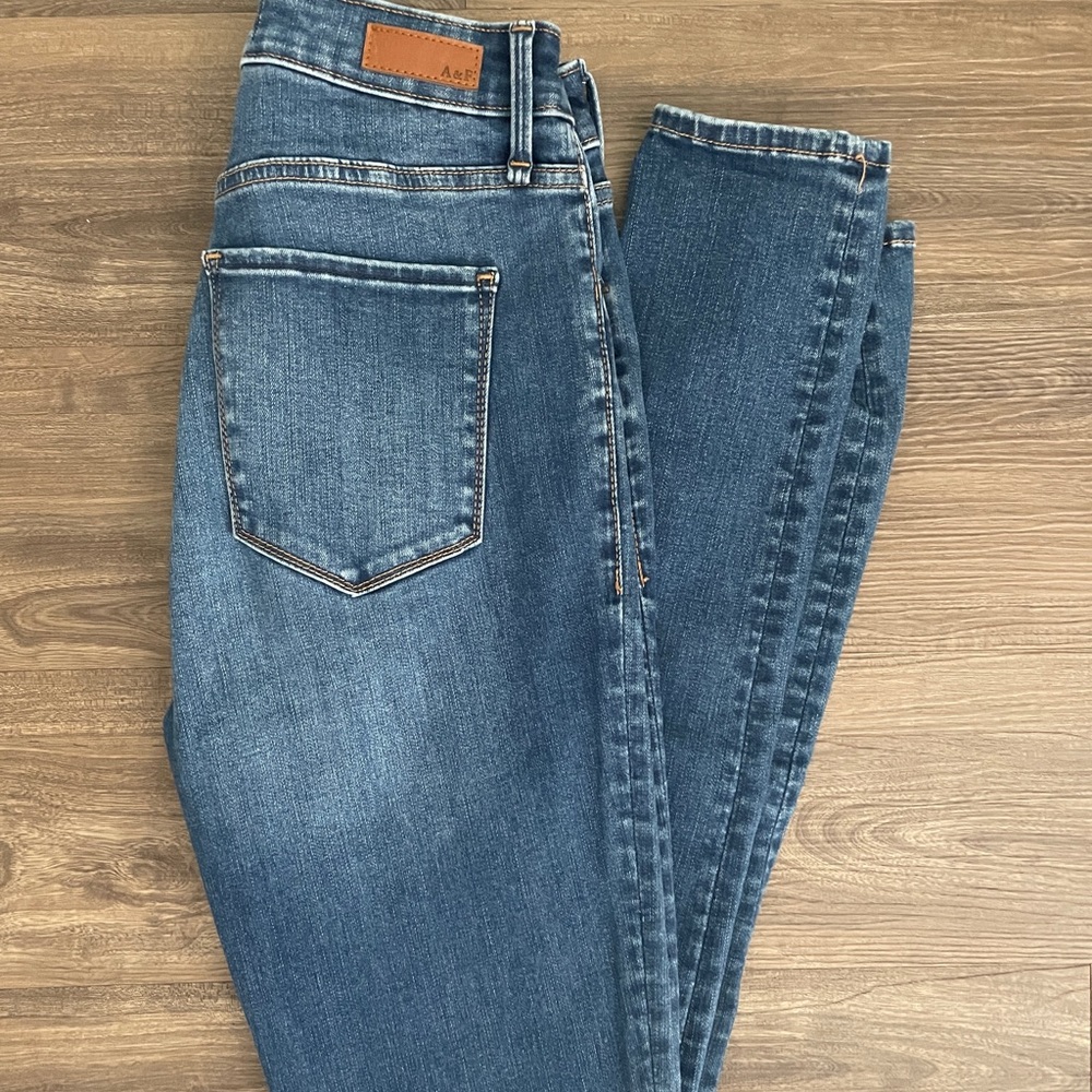 Abercrombie and Fitch Curve Love Skinny Jeans